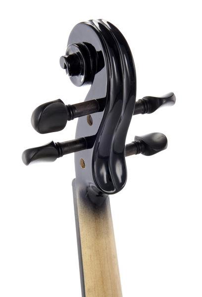 harley benton violins harley benton hbv 870bk/rd 4/4 electric violin