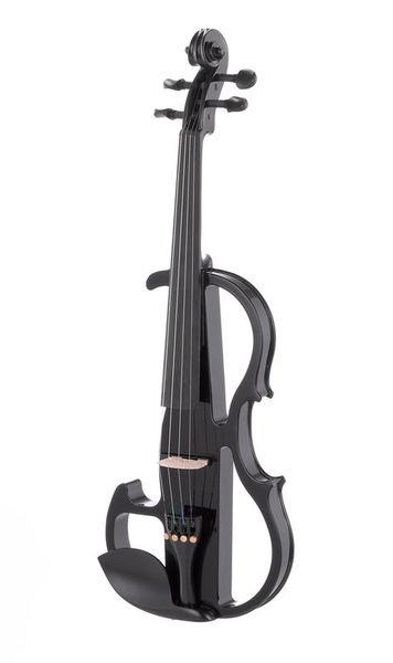 harley benton violins harley benton hbv 870bk/rd 4/4 electric violin