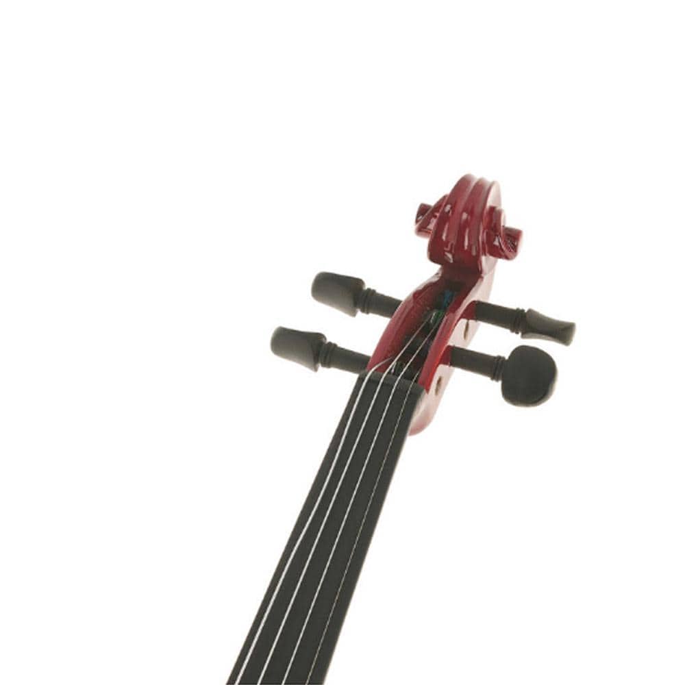 harley benton violins harley benton hbv 870fr 4/4 electric violin - red