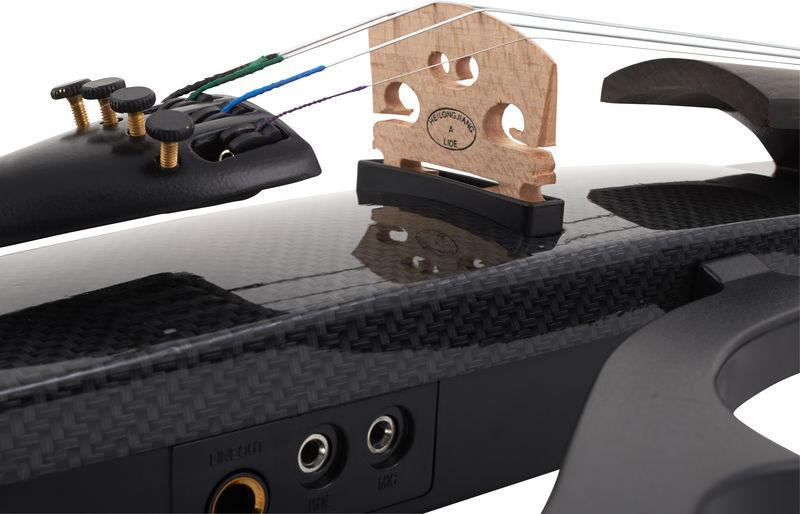 harley benton violins harley benton hbv 990bcf 4/4 electric violin