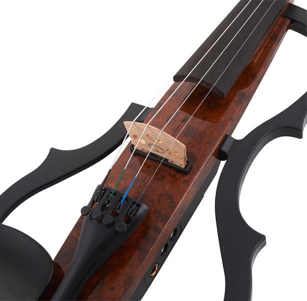 harley benton violins harley benton hbv 990bem 4/4 electric violin