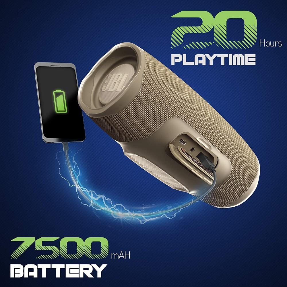 harman india bluetooth speakers jbl charge 4 portable bluetooth speaker #color_sand