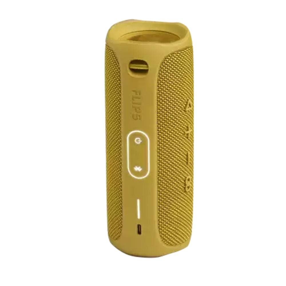 harman india bluetooth speakers jbl flip 5 portable waterproof bluetooth speaker #color_yellow