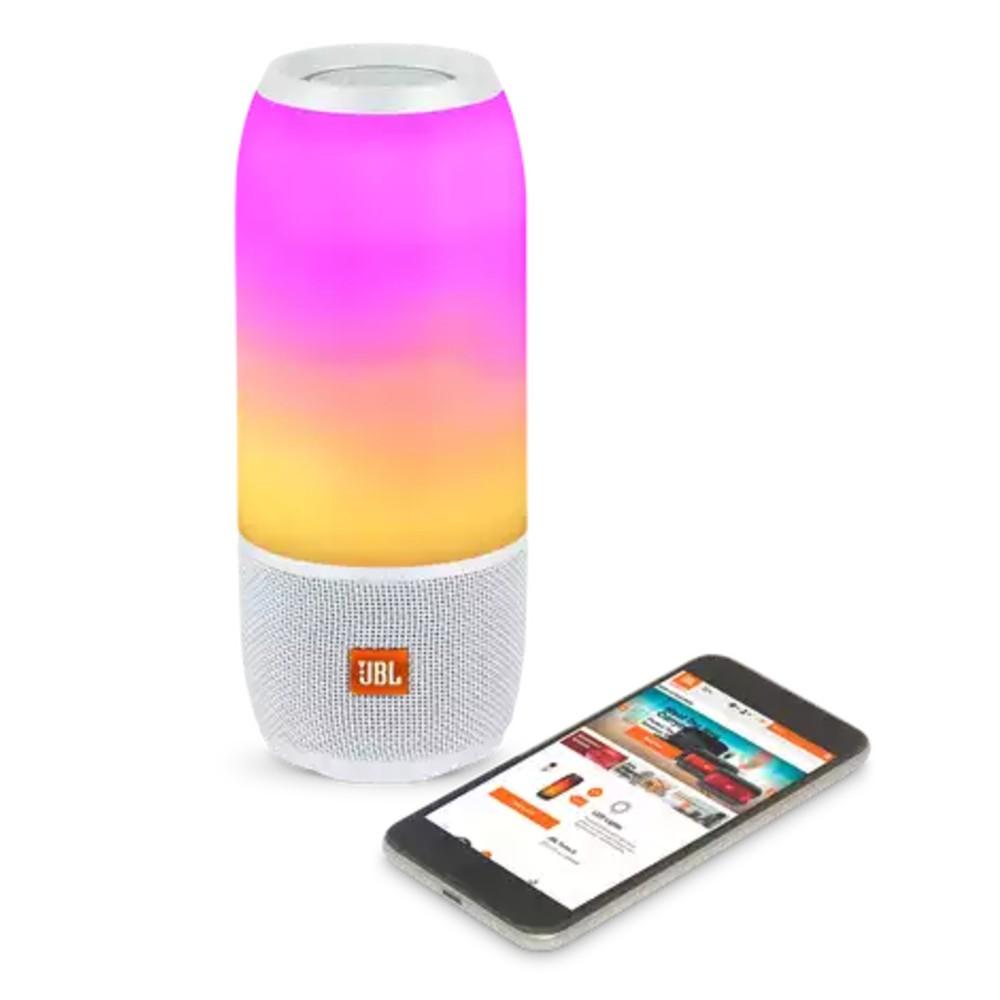 harman india bluetooth speakers jbl pulse 3 waterproof portable bluetooth speaker with 360° lightshow and sound