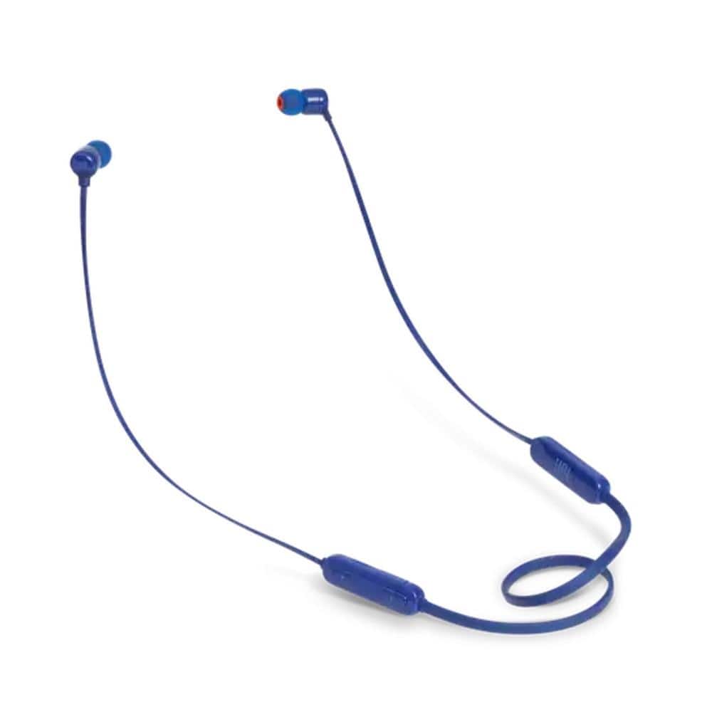 harman india in-ear neckband headphones blue jbl t110bt pure bass in-ear neckband headphone with mic