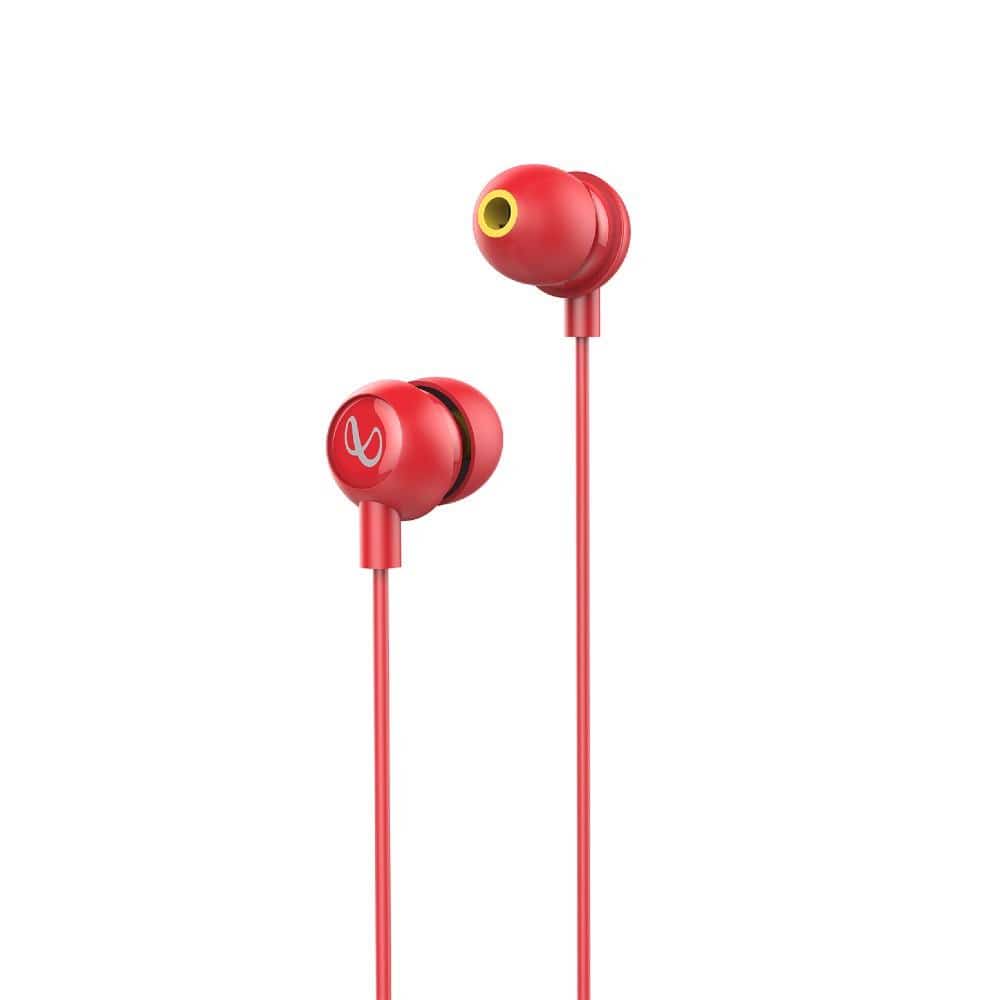 harman india in-ear wired headphones red infinity wynd 220 in-ear wired headphone