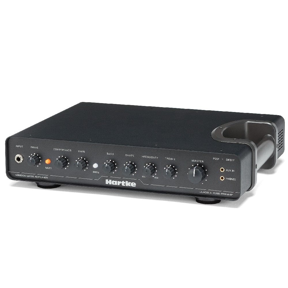 hartke bass amplifier heads black hartke lx5500 500 watt lightweight bass head with tube preamp