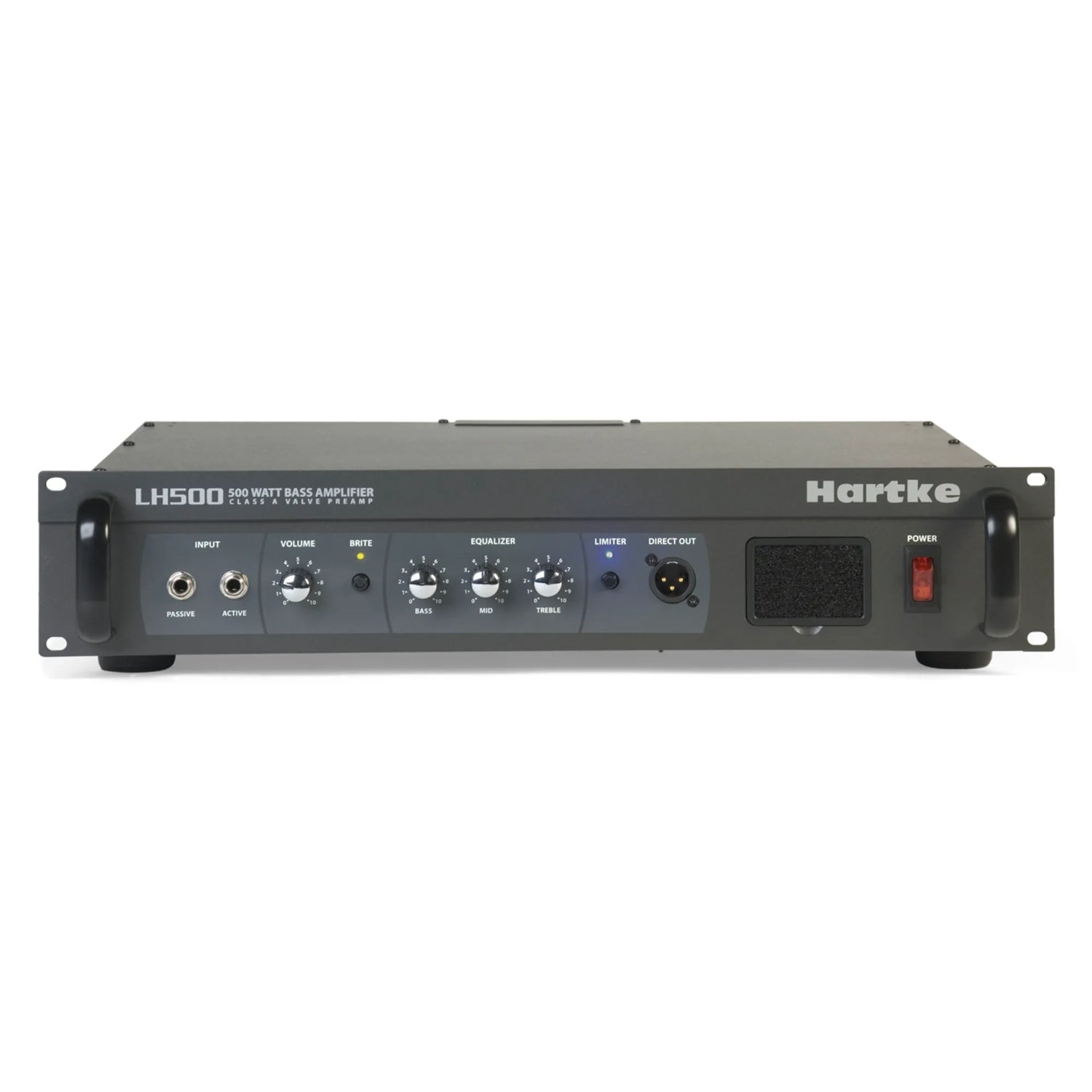 Hartke Bass Amplifier Heads Hartke LH500 500 Watt Bass Amplifier Head