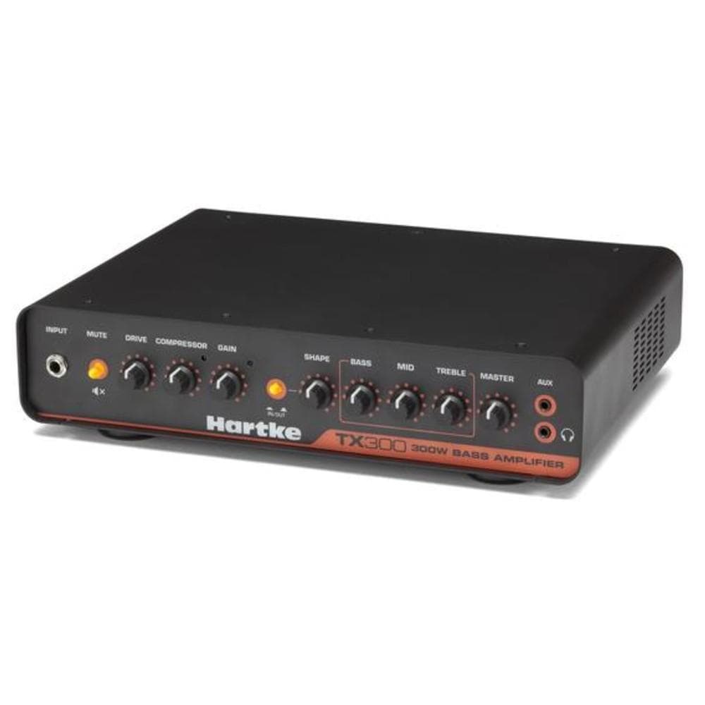 hartke bass amplifier heads hartke tx300 300w bass amplifier- black