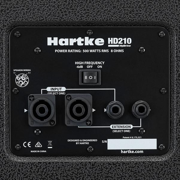 hartke bass amplifiers hartke hydrive hd210 bass amplifier
