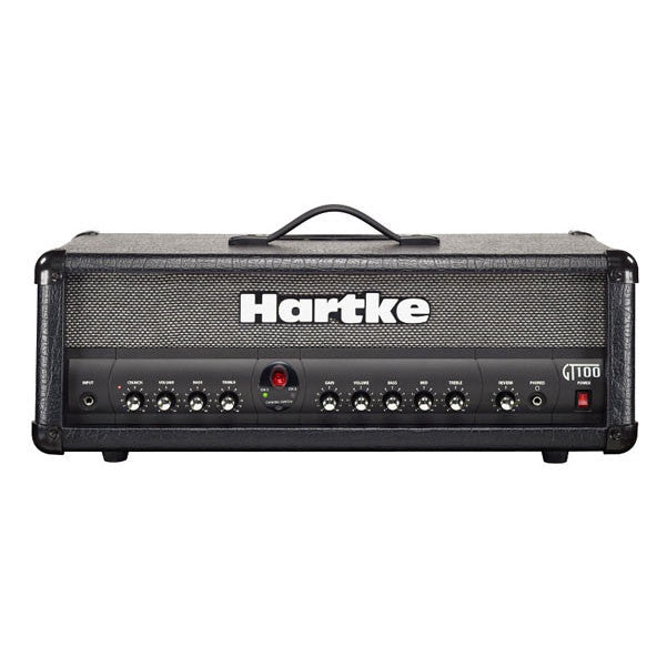 hartke tube amplifiers hartke gt-100 tube hybrid 100w guitar amplifier head