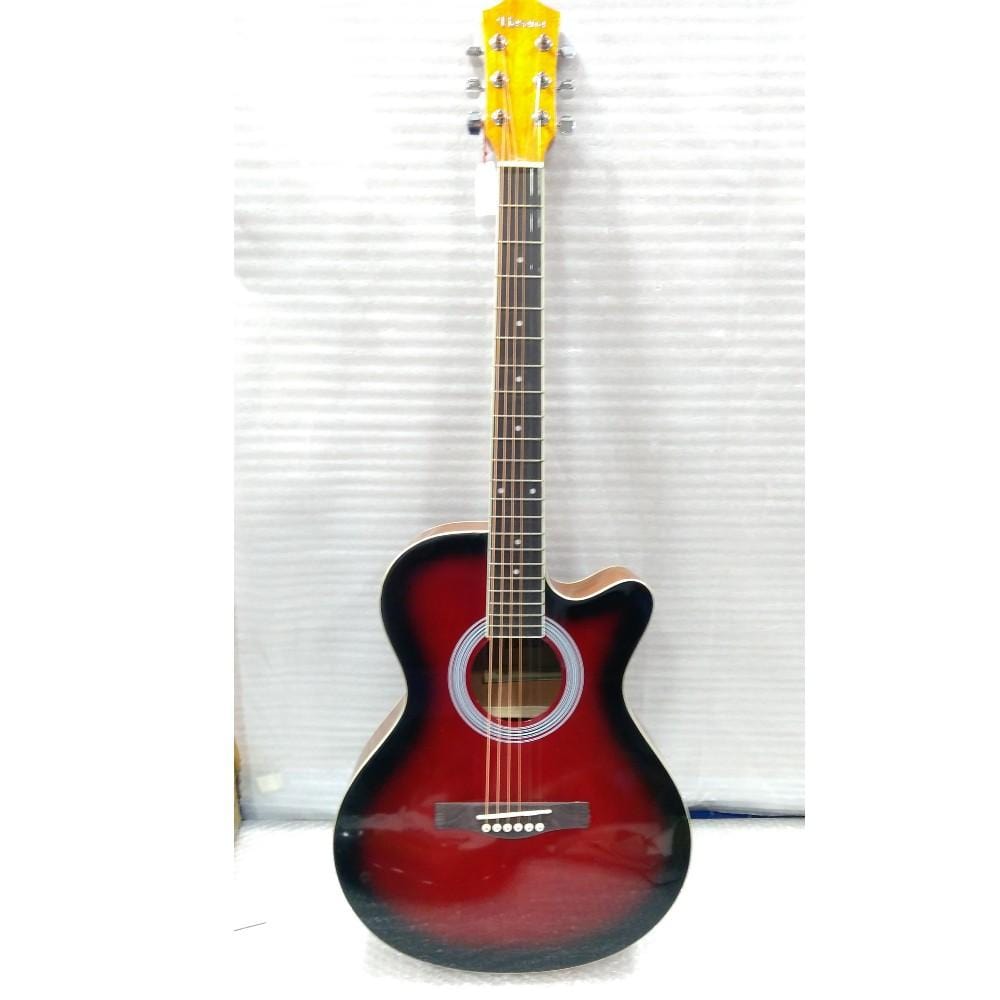 havana acoustic guitars 202101602996 havana fa391c 39-inch cutaway acoustic guitar - open box b stock