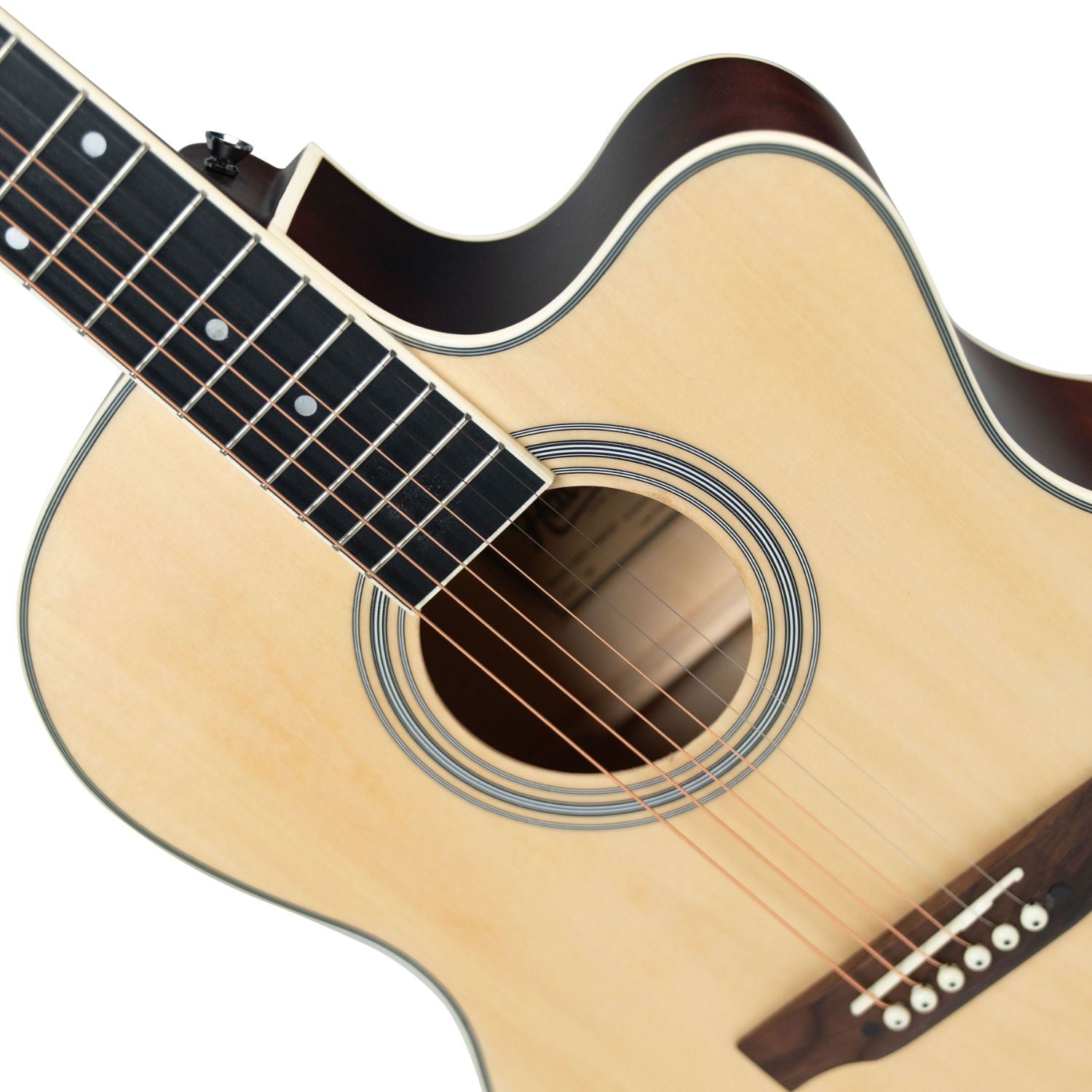 Havana Acoustic Guitars Havana 39" Cutaway 6 String Acoustic Guitar