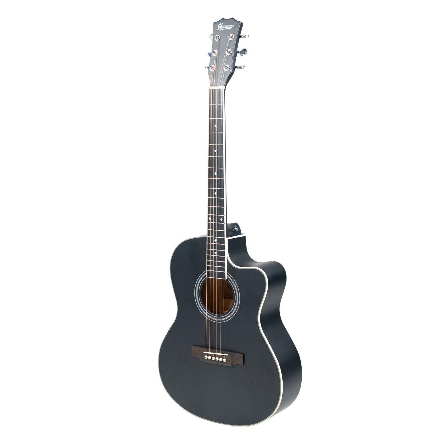Havana Acoustic Guitars Havana 39" Cutaway 6 String Acoustic Guitar
