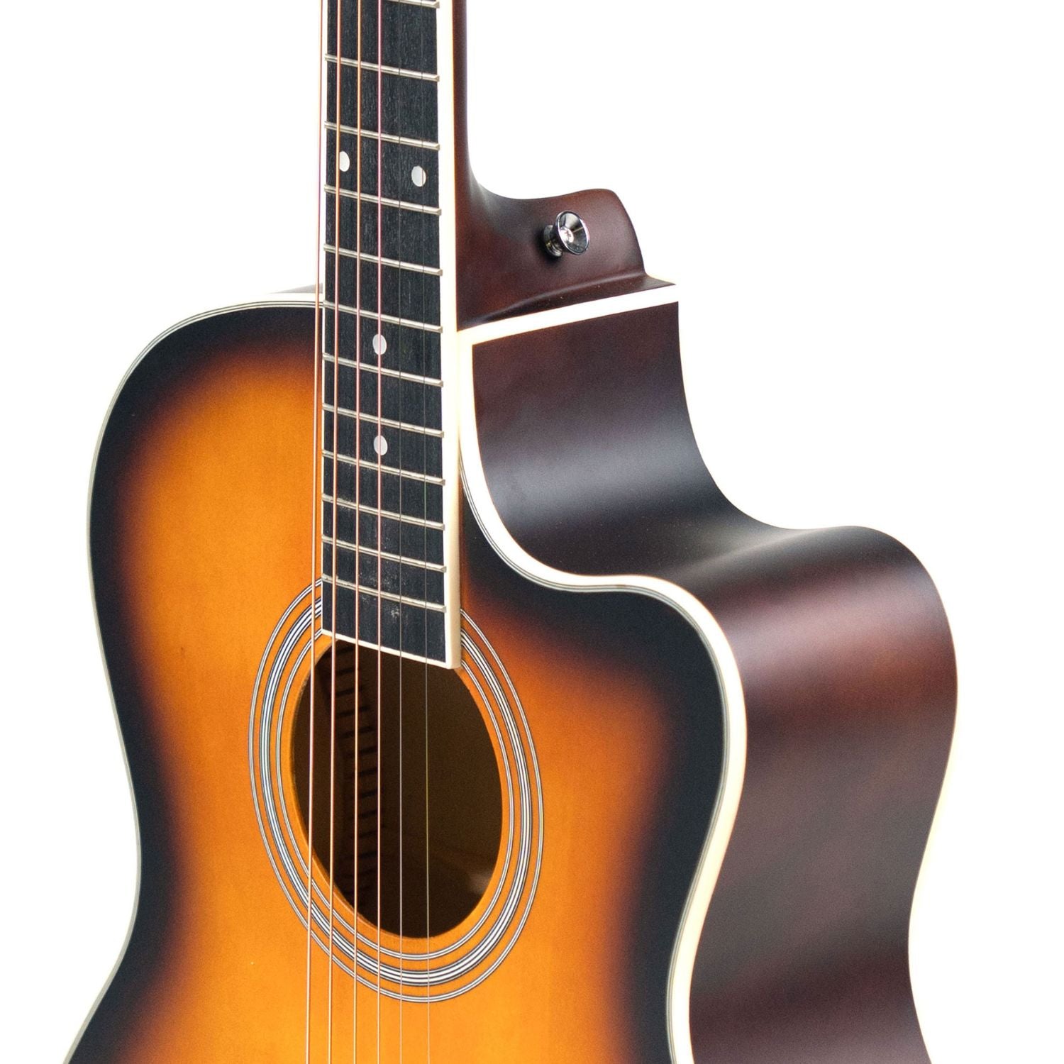 Havana Acoustic Guitars Havana 39" Cutaway 6 String Acoustic Guitar