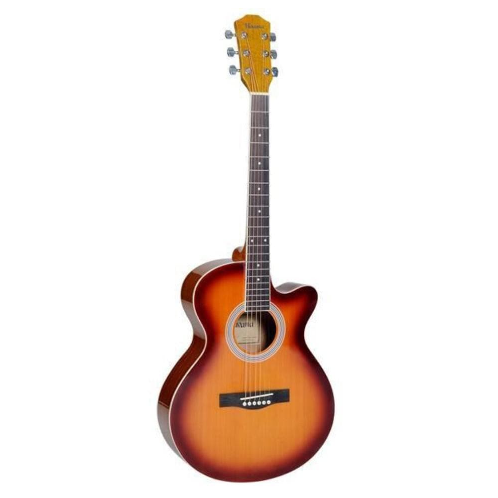 havana acoustic guitars havana aag-39 inch cutaway acoustic guitar