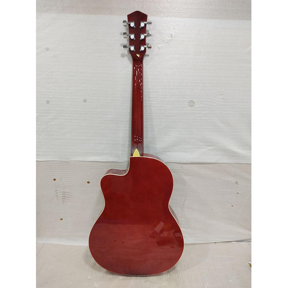 havana acoustic guitars havana aag-39 inch cutaway acoustic guitar - open box b stock