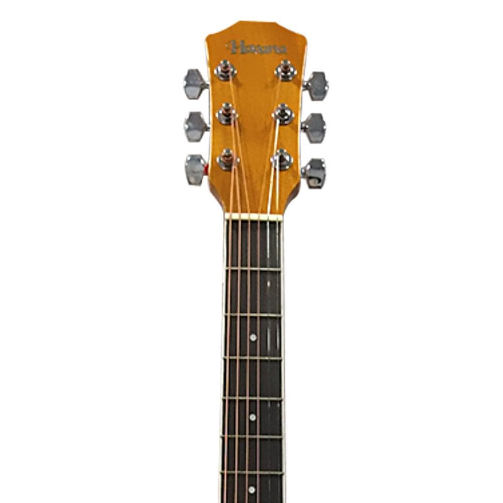 havana acoustic guitars havana fa391c 39-inch cutaway acoustic guitar #type_single,color_cherry-sunburst