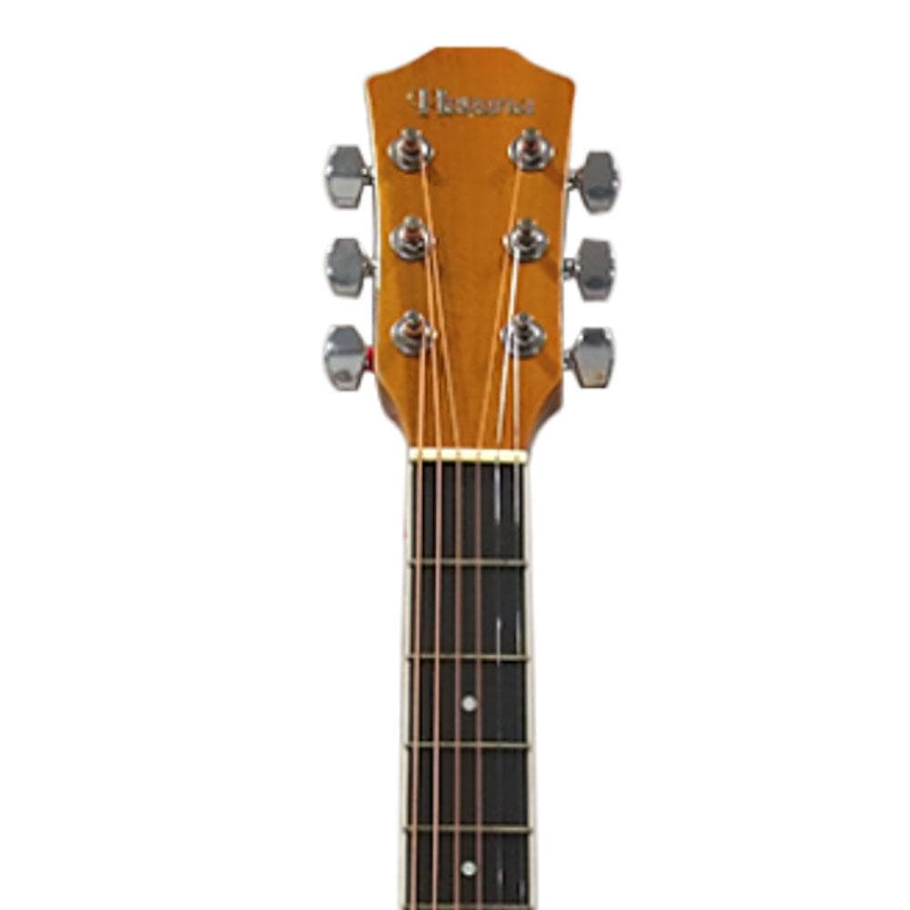 havana acoustic guitars havana fa391c 39-inch cutaway acoustic guitar #type_bundle,color_red-burst