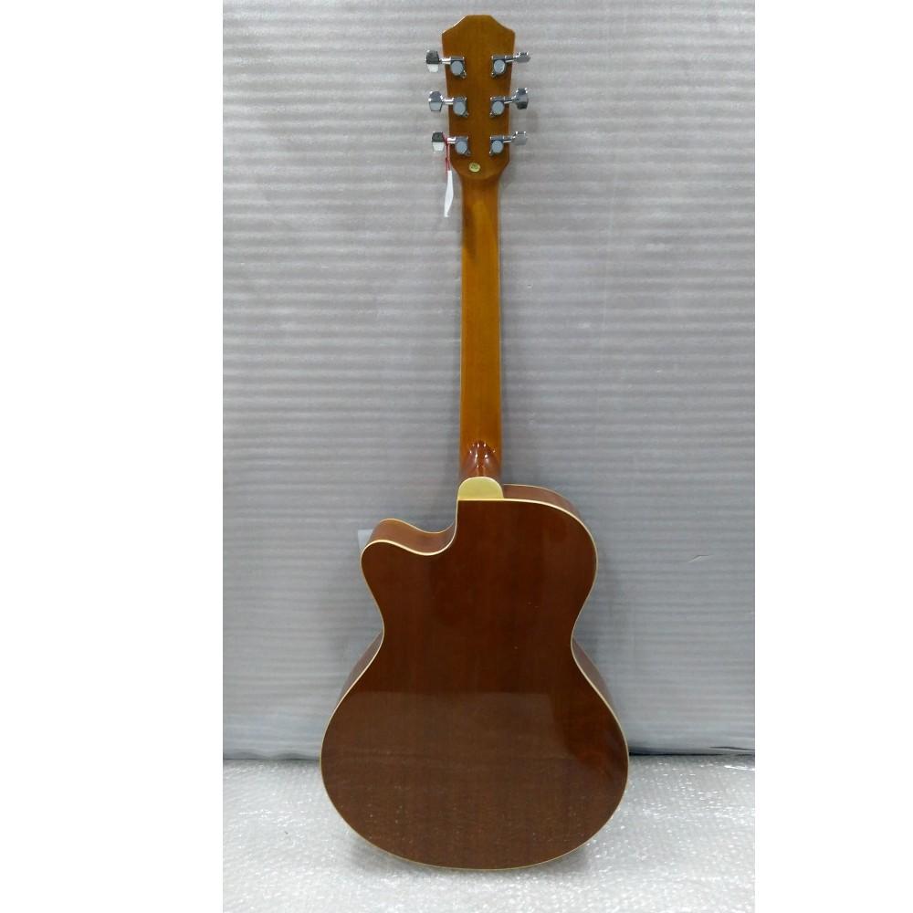 havana acoustic guitars havana fa391c 39-inch cutaway acoustic guitar - open box b stock