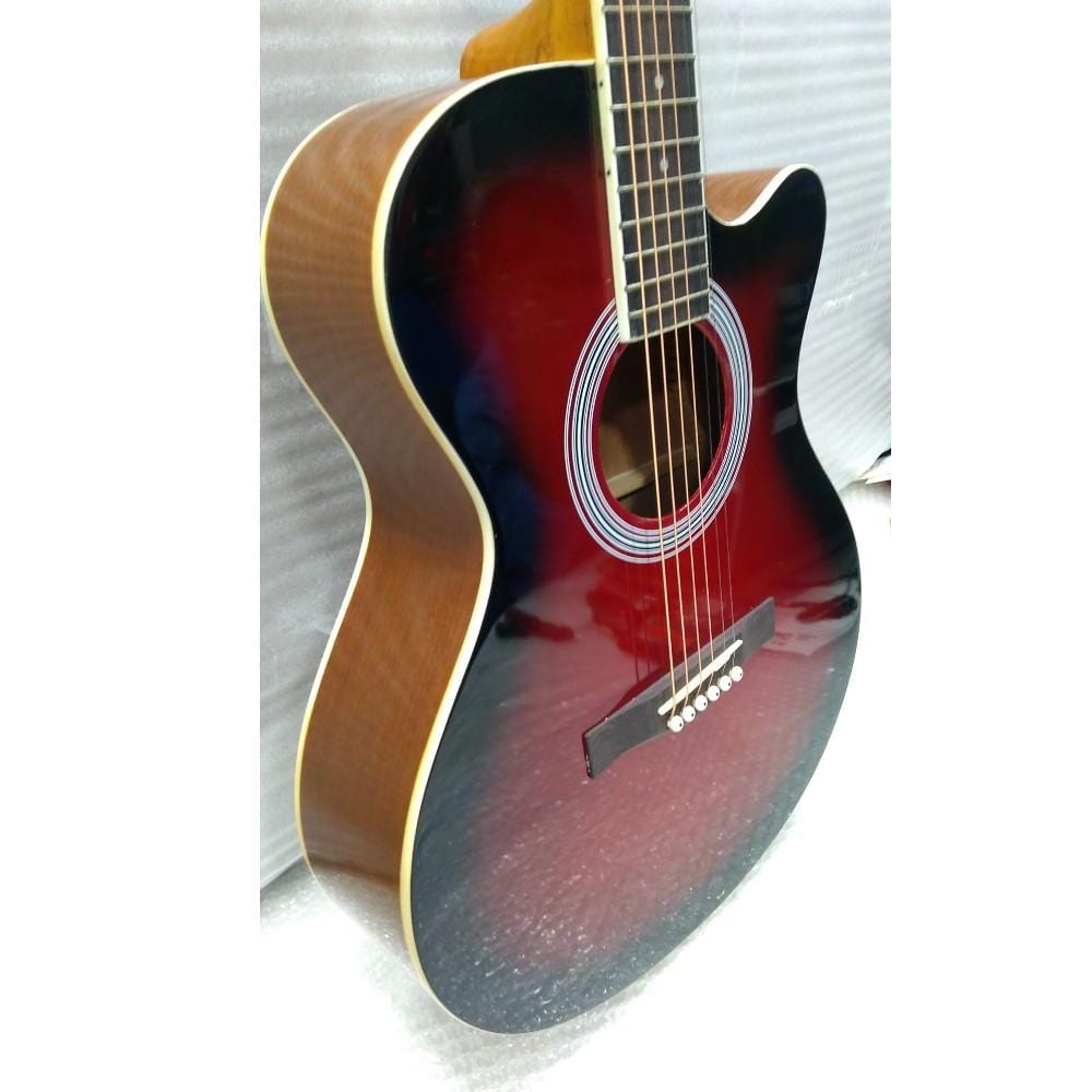 havana acoustic guitars havana fa391c 39-inch cutaway acoustic guitar - open box b stock