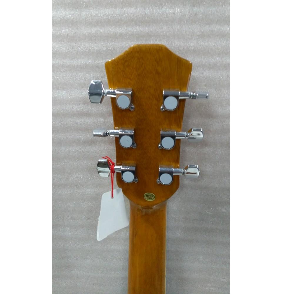 havana acoustic guitars havana fa391c 39-inch cutaway acoustic guitar - open box b stock