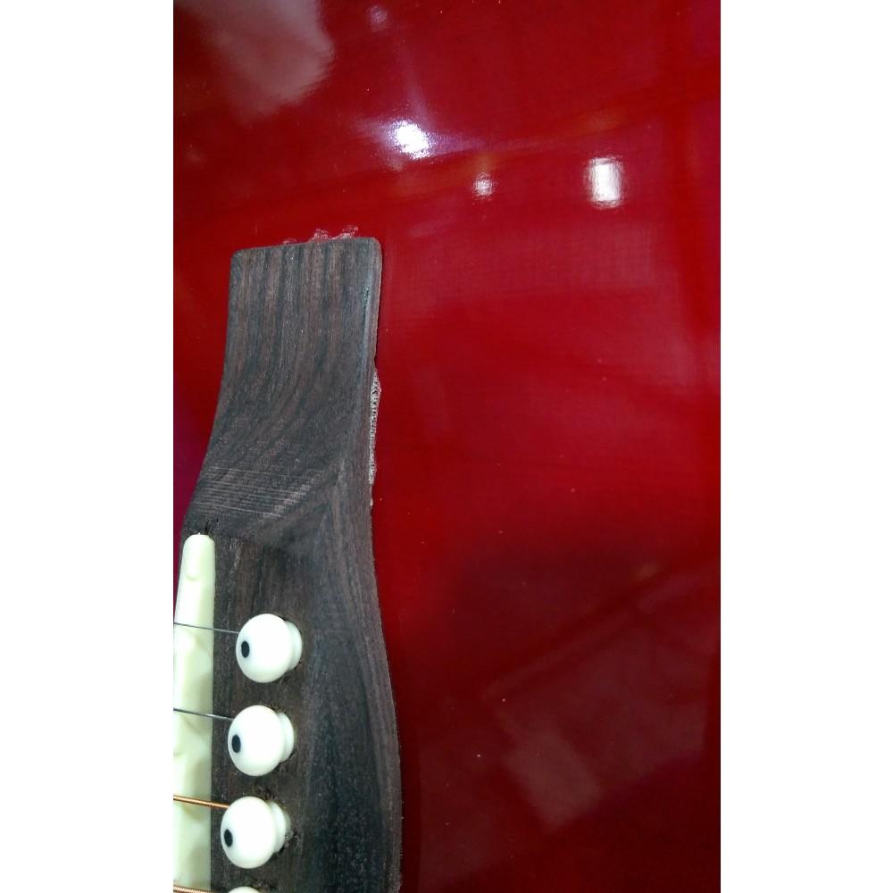 havana acoustic guitars havana fa391c 39-inch cutaway acoustic guitar - open box b stock