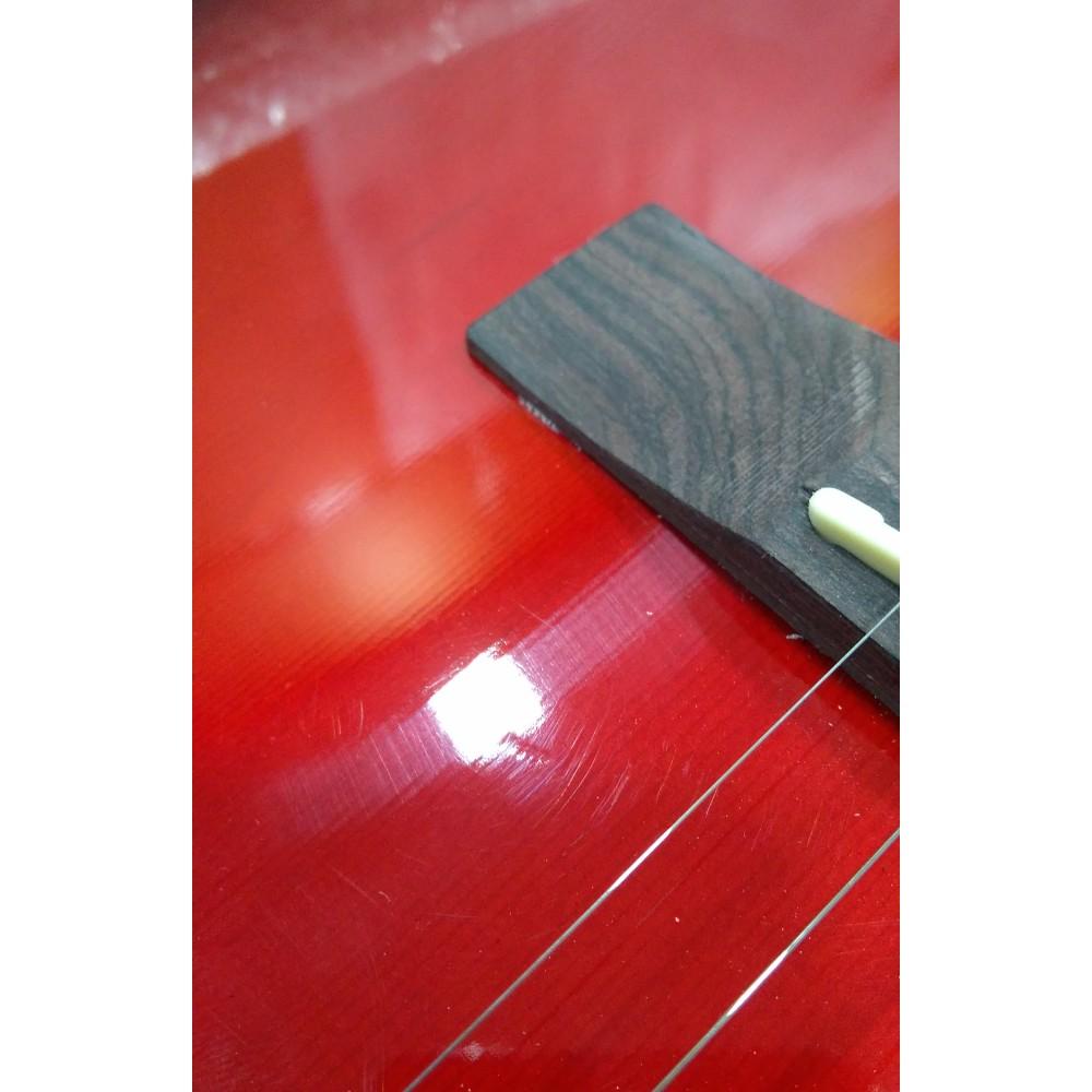 havana acoustic guitars havana fa391c 39-inch cutaway acoustic guitar - open box b stock