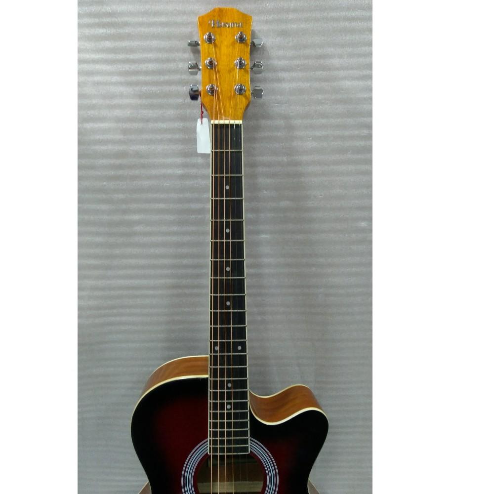 havana acoustic guitars havana fa391c 39-inch cutaway acoustic guitar - open box b stock