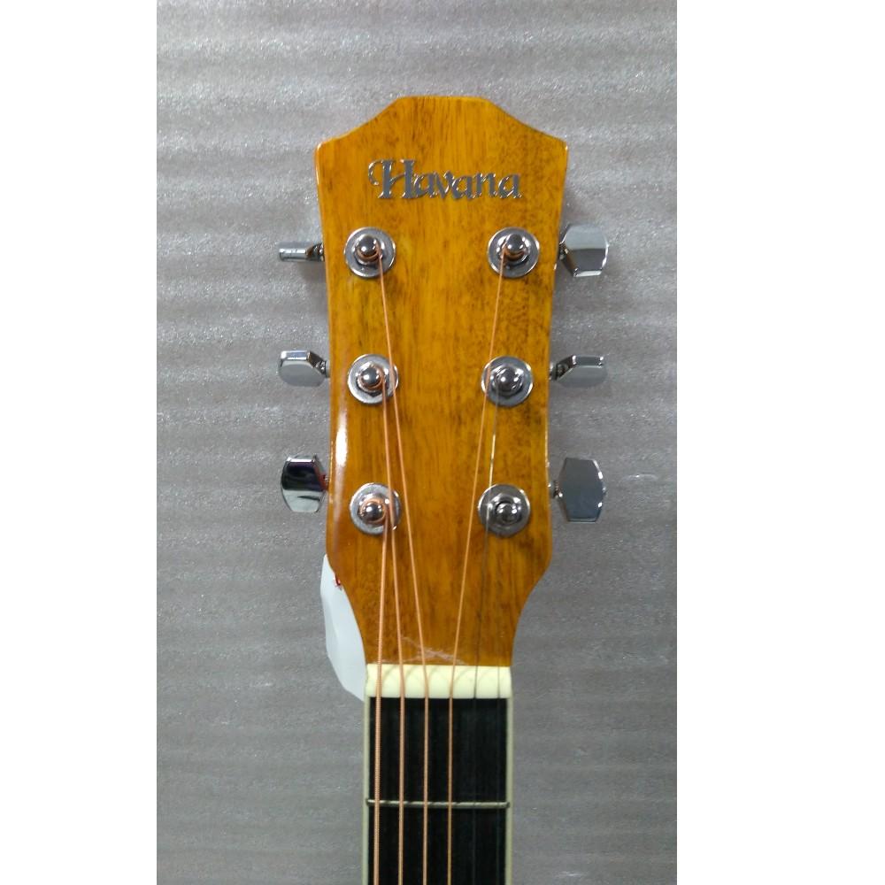 havana acoustic guitars havana fa391c 39-inch cutaway acoustic guitar - open box b stock