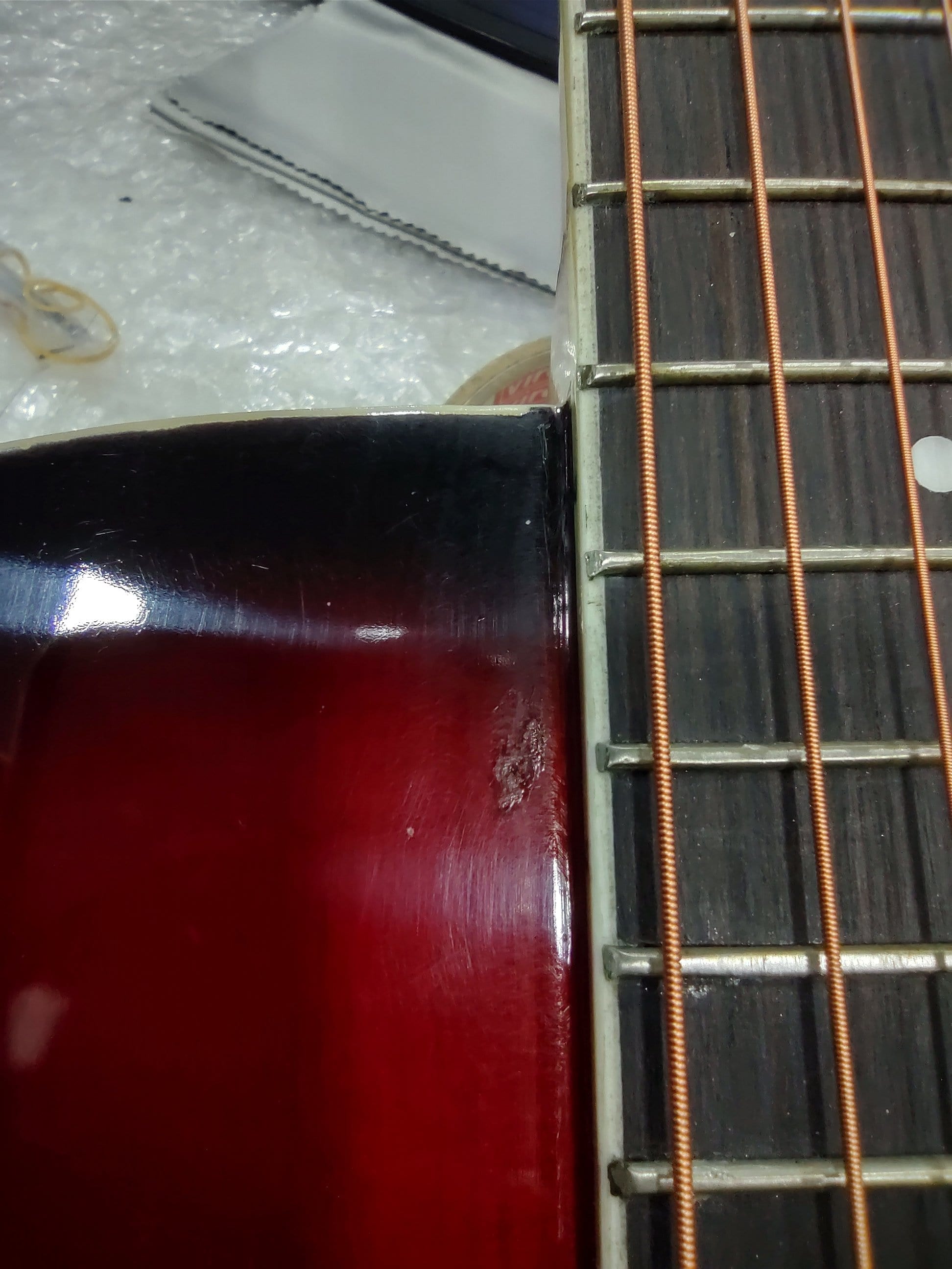 havana acoustic guitars havana fa391c 39-inch cutaway acoustic guitar - open box b stock