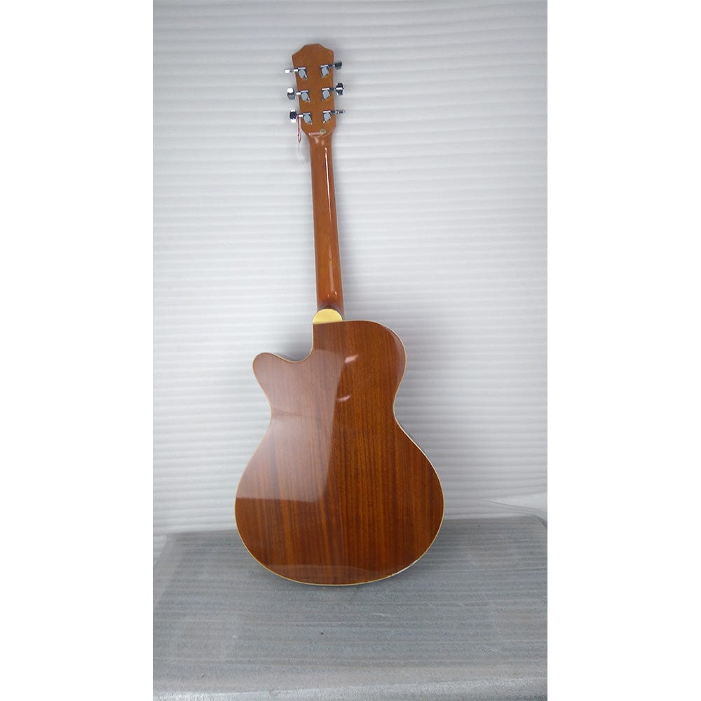 havana acoustic guitars havana fa391c 39-inch cutaway acoustic guitar - open box b stock