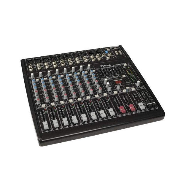 havana analog mixers havana mm082dmb 8 channel analog mixer