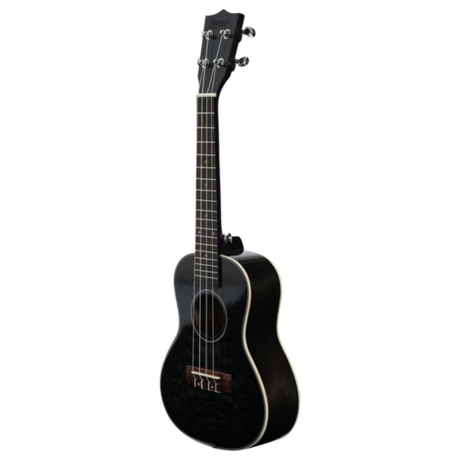 Havana Concert Ukuleles Havana QUK24 Tree Flame Concert Ukulele #color_black