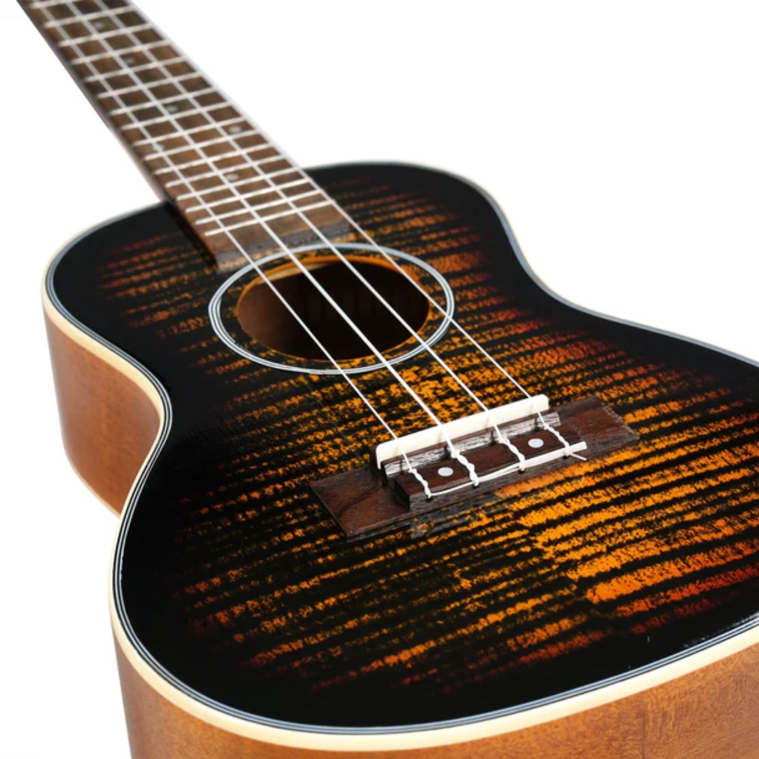 Havana Concert Ukuleles Havana QUK24 Tree Flame Concert Ukulele