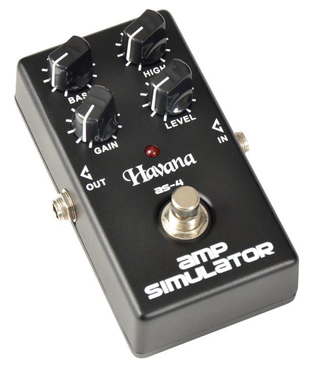 havana effect pedals havana as4 simulator pedal for guitars