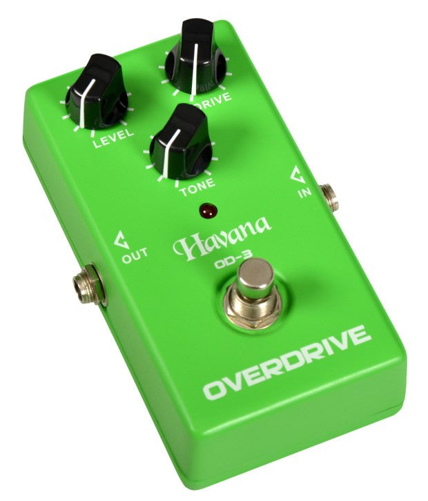 havana effect pedals havana od3 overdrive pedal for guitars - discontinued