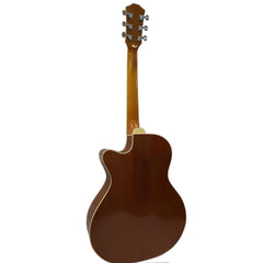 Havana Electro Acoustic Guitars Havana 39inch Cutaway Electro Acoustic Guitar with 5 Band EQ & GT-3 Tuner