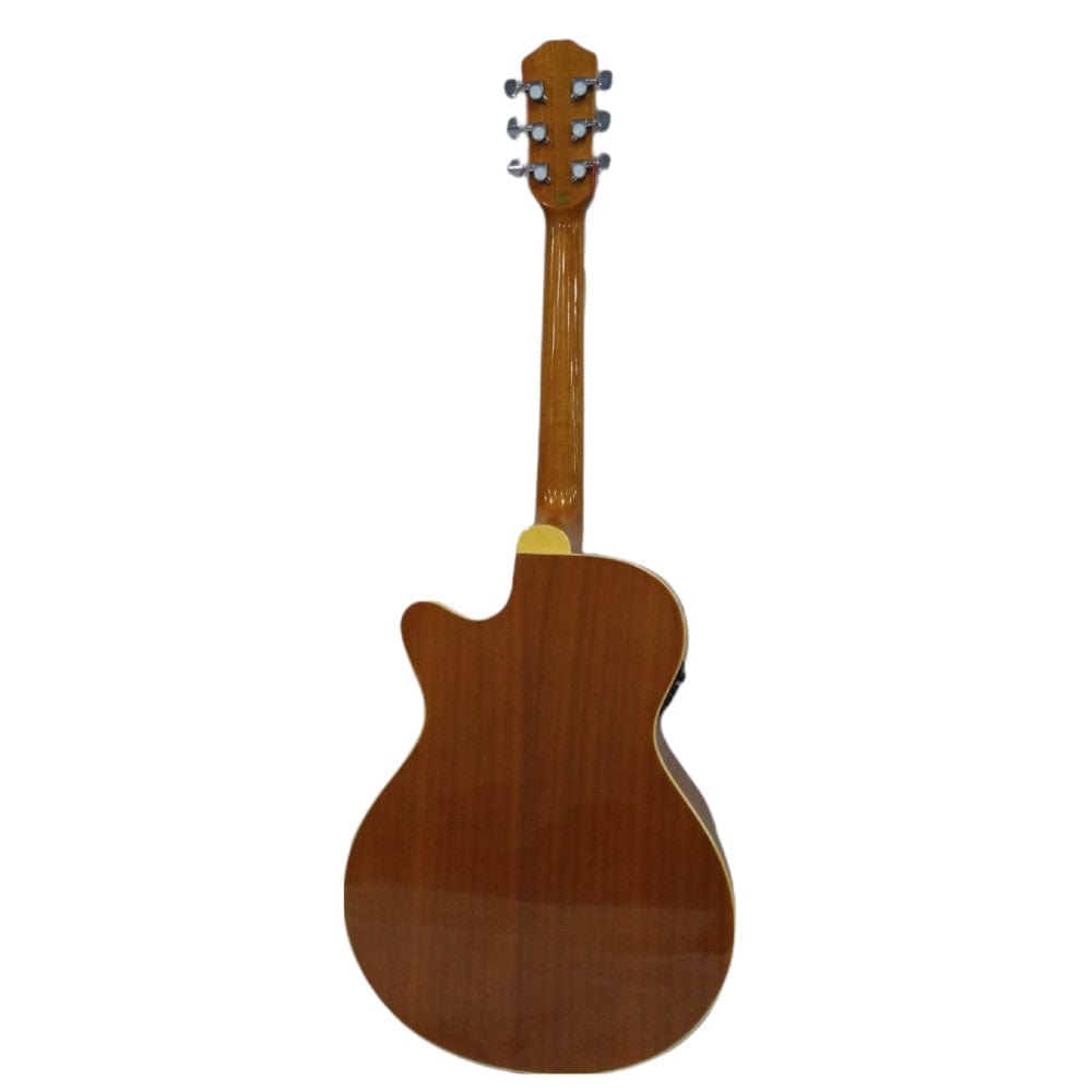 havana electro acoustic guitars havana 39inch cutaway electro acoustic guitar with 5 band eq & gt-3 tuner