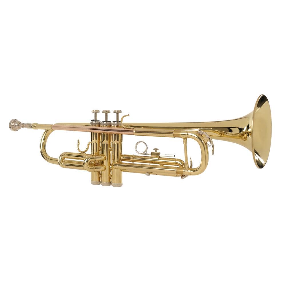havana trumpets havana m5210 bb trumpet - gold lacquer finish