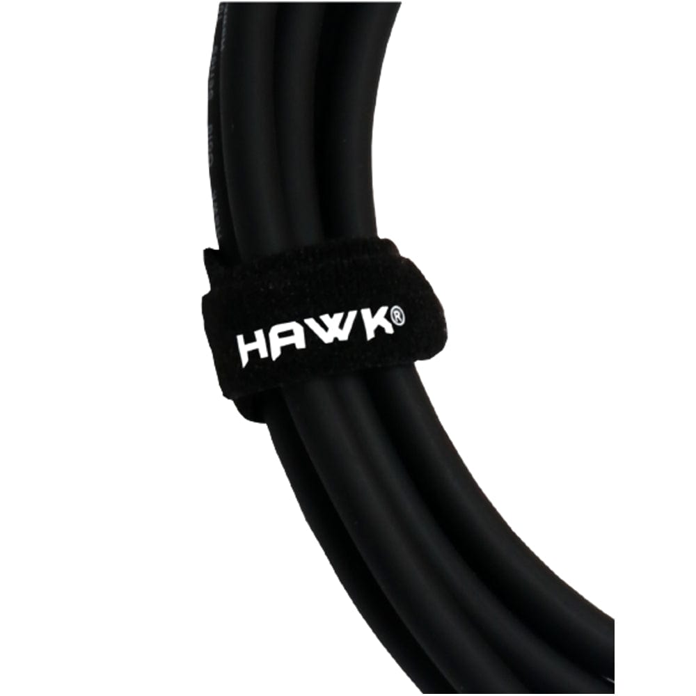 hawk microphone cables 10 meter hawk sxfg-033 gold series xlr male to xlr female microphone cable with cable tie