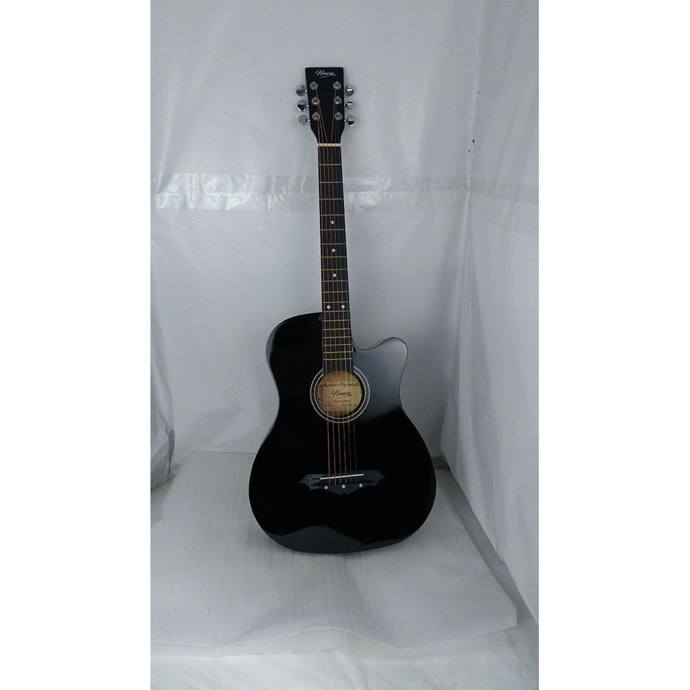 henrix acoustic guitars 202101734816 henrix 38c cutaway acoustic guitar - open box b stock #barcode_202401023330