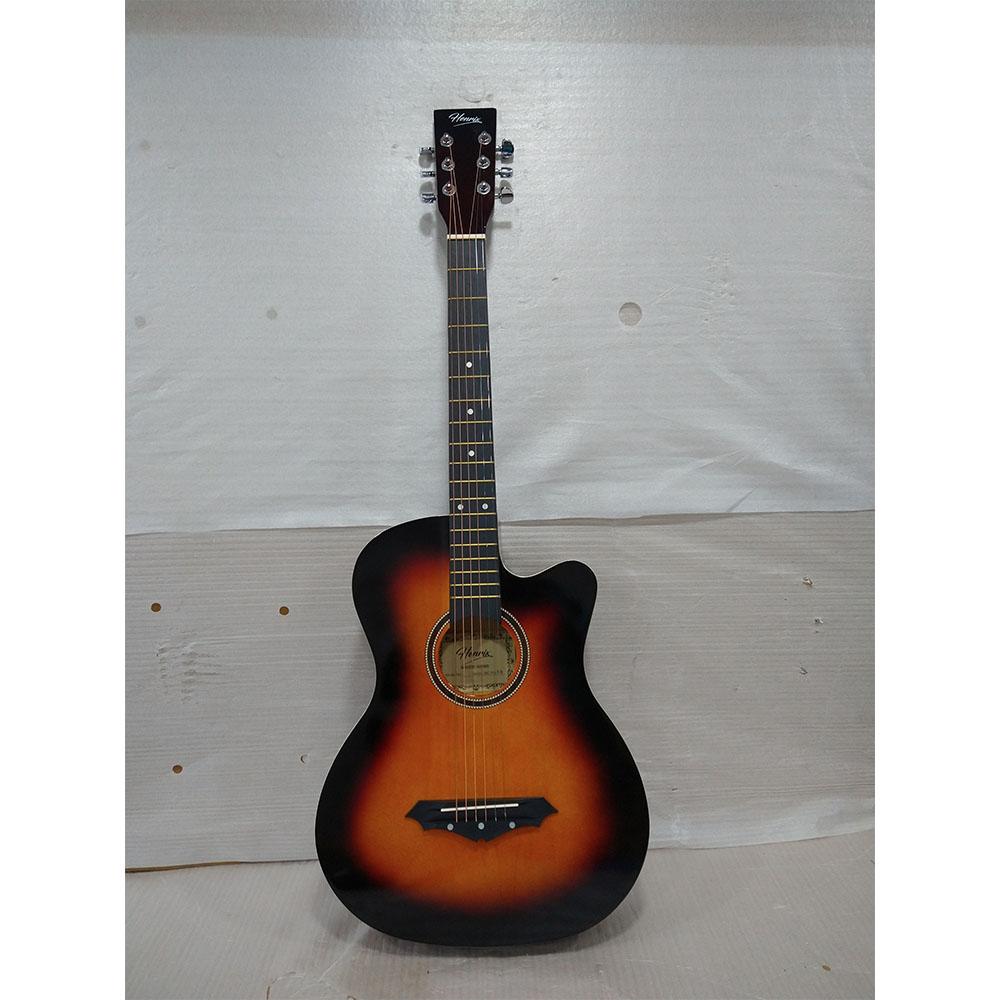 henrix acoustic guitars 202101735003 henrix 38c cutaway acoustic guitar - open box b stock #barcode_202101735003
