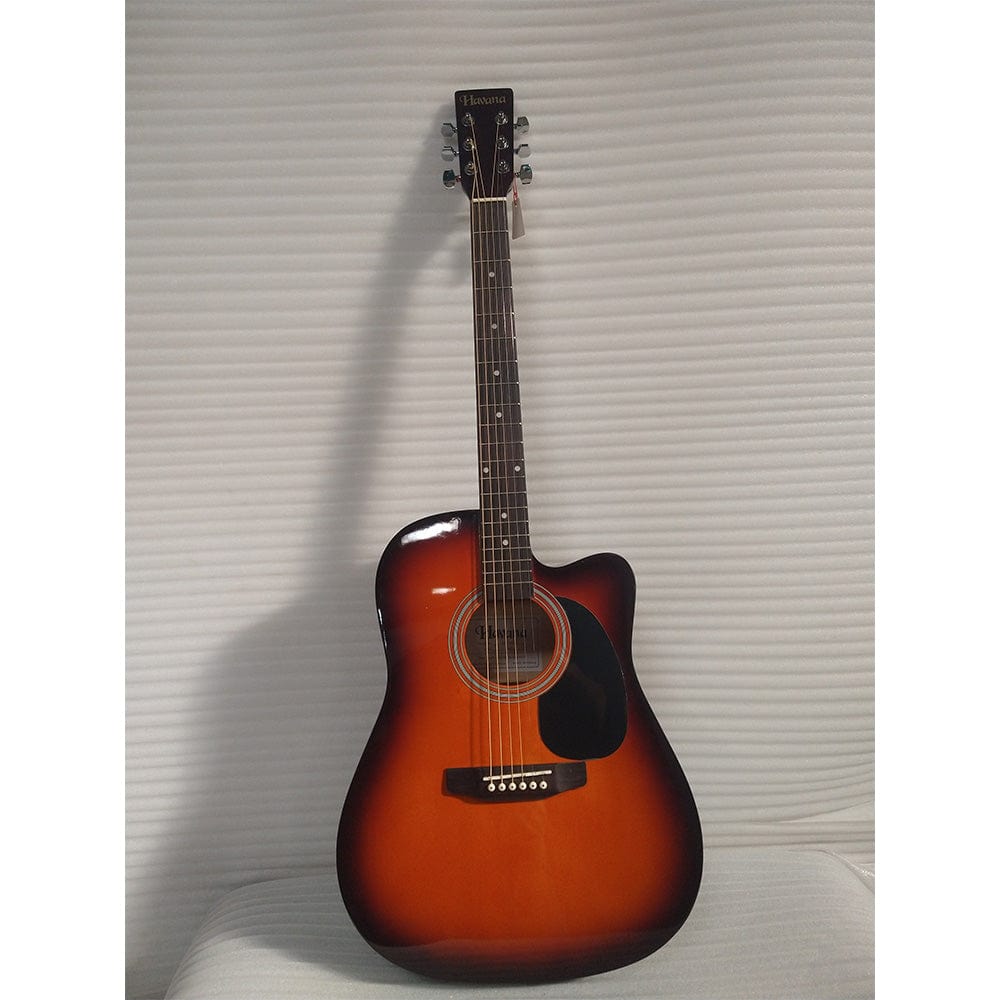 henrix acoustic guitars 202101735006 henrix 38c cutaway acoustic guitar - open box b stock #barcode_202101735006