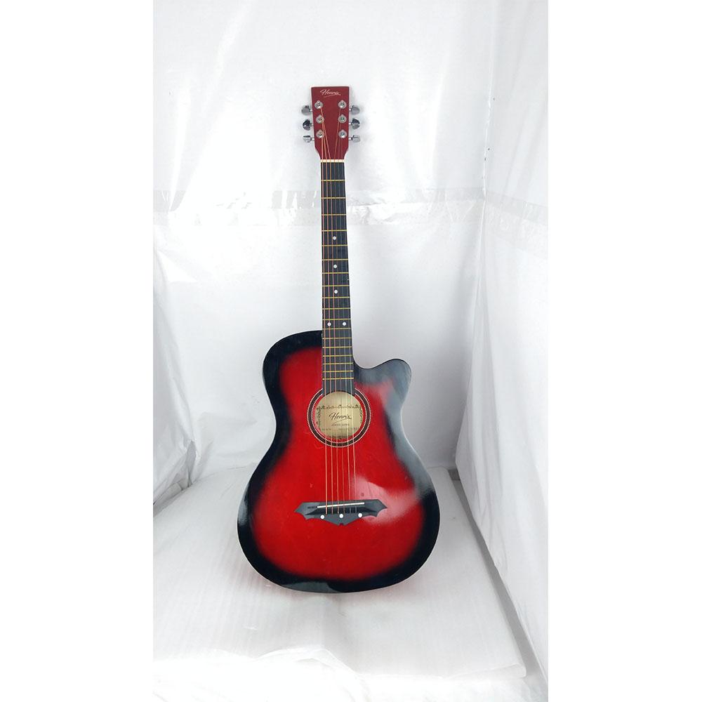 henrix acoustic guitars 202101735131 henrix 38c cutaway acoustic guitar - open box b stock #barcode_202101735131