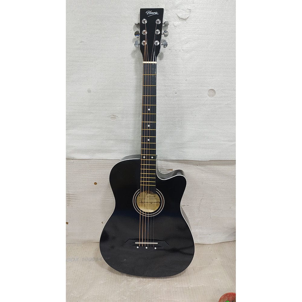 henrix acoustic guitars 202101793646 henrix 38c cutaway acoustic guitar - open box b stock #barcode_202401023330