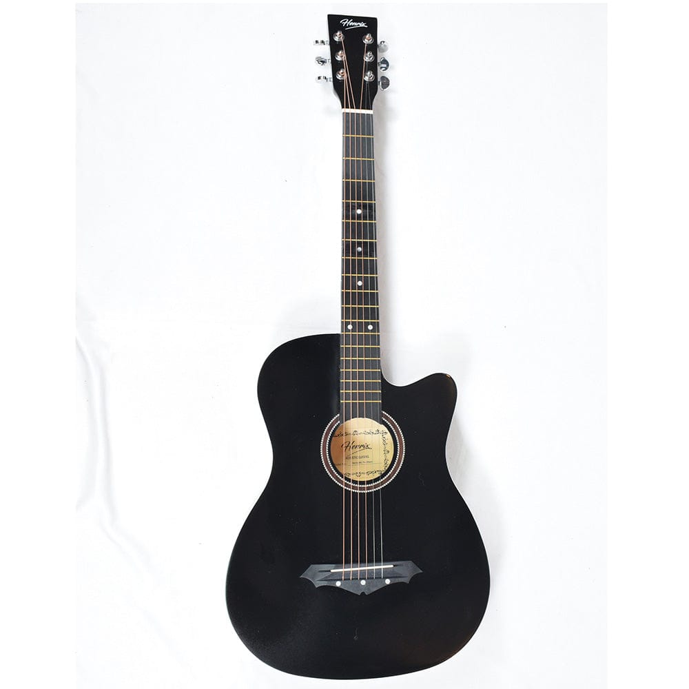 henrix acoustic guitars 202101793688 henrix 38c cutaway acoustic guitar - open box b stock #barcode_202401023330