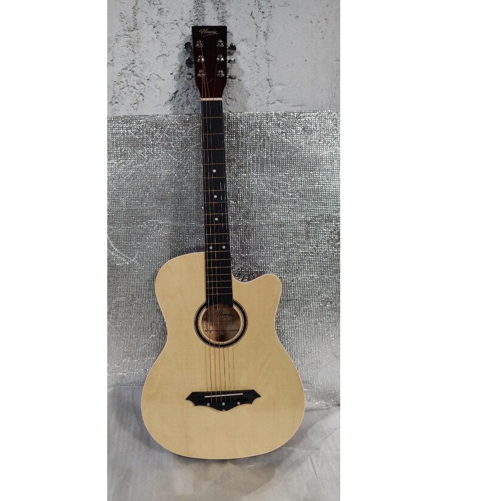 henrix acoustic guitars 202101867768 henrix pro 38 inch 6 string cutaway acoustic guitar - open box b stock #barcode_202101867768