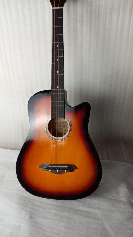 henrix acoustic guitars 202301906767 henrix 38c cutaway acoustic guitar - open box b stock