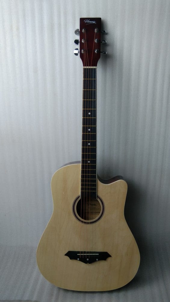henrix acoustic guitars 202301936167 henrix pro 38 inch 6 string cutaway acoustic guitar - open box b stock #barcode_202301936167
